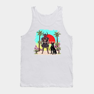 A Viking and his Dog Tank Top